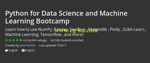 Python for Data Science and Machine Learning Bootcamp的图片2