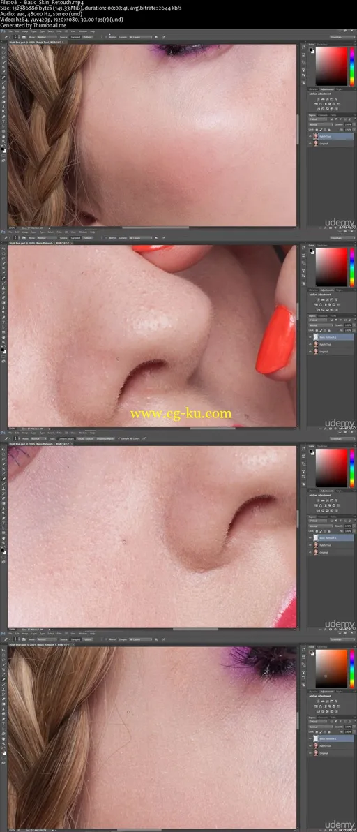 Advanced High End Beauty Retouching Course in Photoshop的图片2