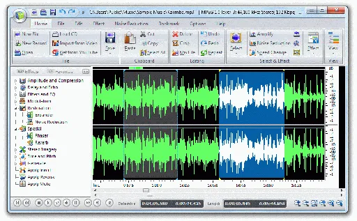 Free Audio Editor Deluxe 8.6.1的图片1