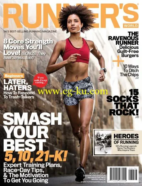 Runner’s World South Africa – August 2017-P2P的图片1