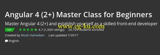 Angular 4 (2+) Master Class for Beginners的图片2