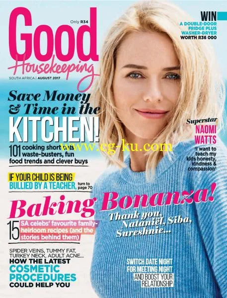 Good Housekeeping South Africa – August 2017-P2P的图片1