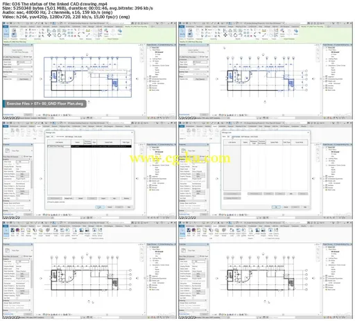 Lynda – Revit: Advanced Techniques for Importing CAD Drawings的图片2