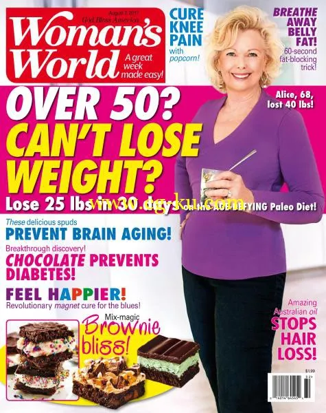 Woman’s World USA – August 7, 2017-P2P的图片1