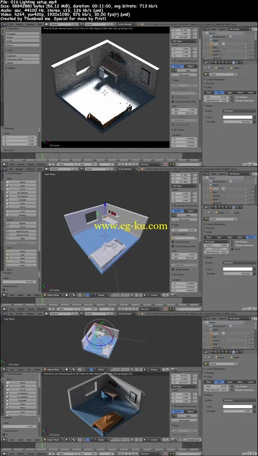 Blender Quickstart – Create a Low poly scene for Beginners的图片1