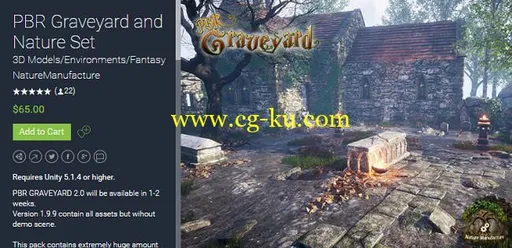 Unity Asset – PBR Graveyard and Nature Set Version: 1.9.9的图片1