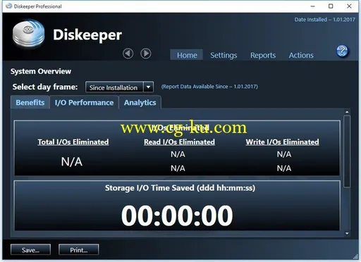 Condusiv Diskeeper 16 Home / Professional / Server 19.0.1226.0 x86/x64的图片1