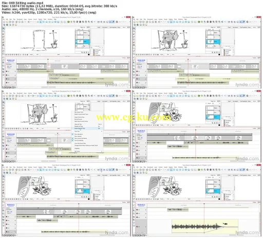 Lynda – Toon Boom Storyboard Pro Essential Training (updated Aug 02, 2017)的图片2