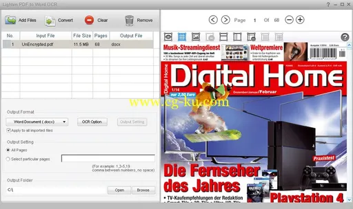 Lighten PDF to Word OCR 5.3.0 Multilingual的图片1