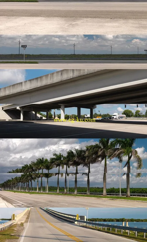 Dosch Design: HDRI – USA Road Backplates 美国街道光照贴图合辑的图片2