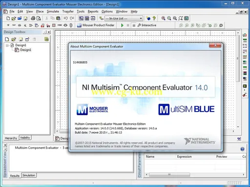 NI Multisim Component Evaluator 14.0.1的图片3