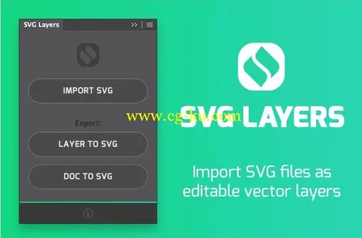 SVG Layers Panel for Adobe Photoshop MacOSX的图片1