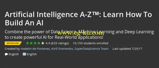 Artificial Intelligence A-Z™: Learn How To Build An AI的图片2