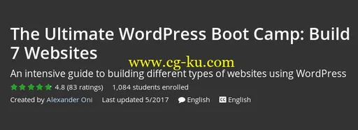 The Ultimate WordPress Boot Camp: Build 7 Websites的图片2