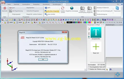 Megatech MegaCAD Metall 3D 2017的图片2