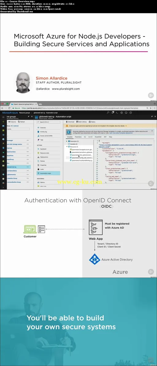 Microsoft Azure for Node.js Developers – Building Secure Services and Applications的图片2