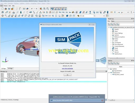 Dassault Systemes SIMULIA Simpack 2018 Win/Linux的图片3