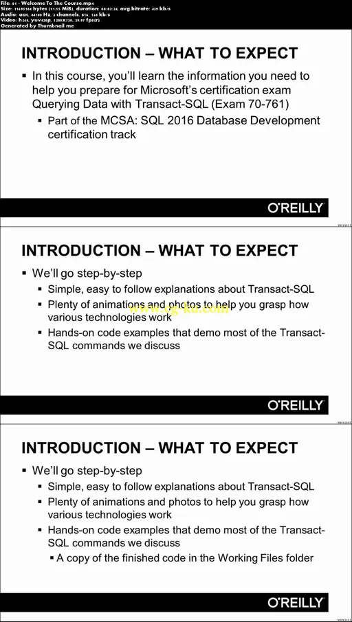 Querying Data with Transact-SQL – Exam 70-761 Certification Training的图片1