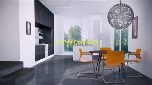 Dixxl Tuxxs Creating a Mordern-Style Interior Scene in Cinema 4D and V-Ray的图片2