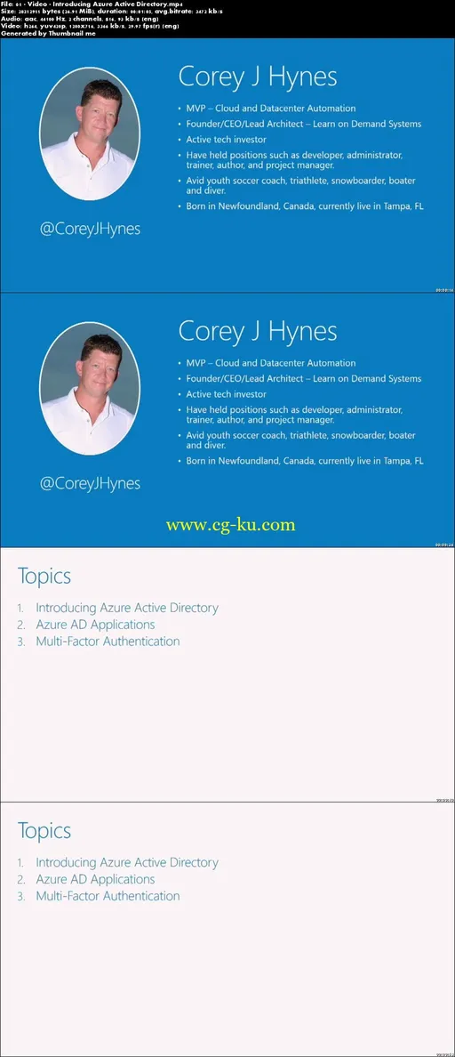 Microsoft Azure for IT Pros Content Series: Azure Active Directory的图片1