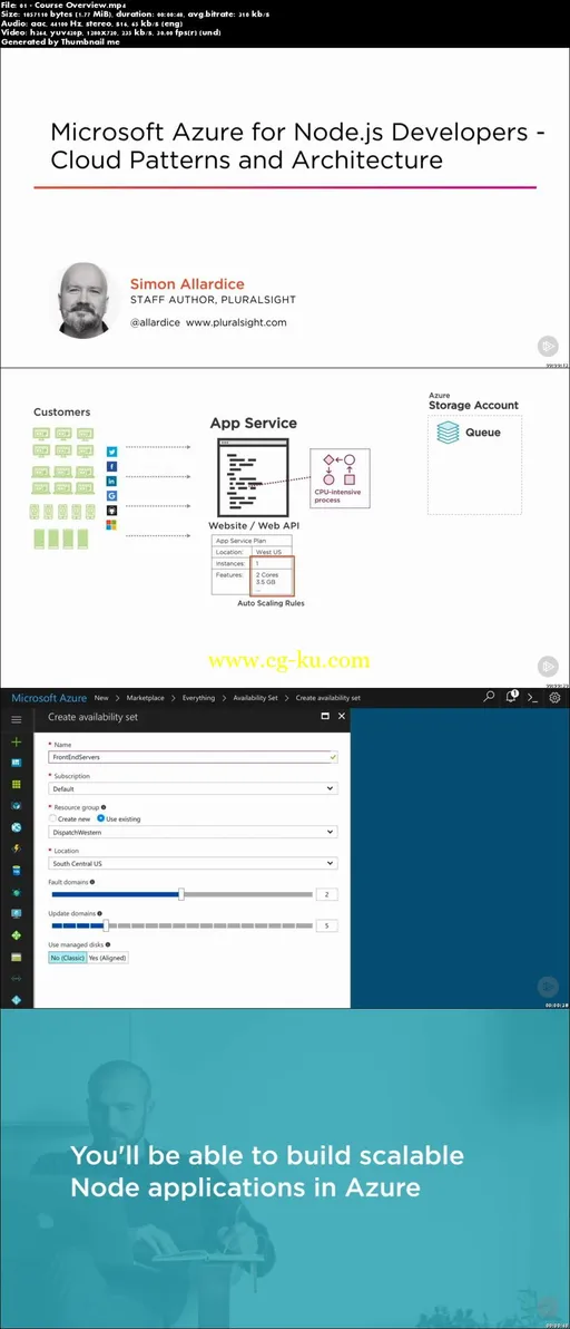 Microsoft Azure for Node.js Developers – Cloud Patterns and Architecture的图片2