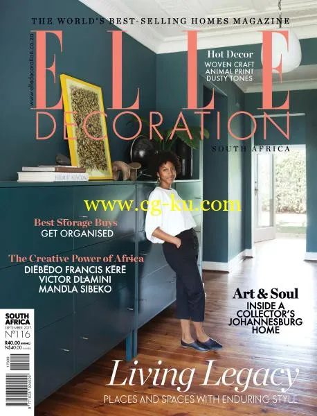 Elle Decoration South Africa – September 2017-P2P的图片1