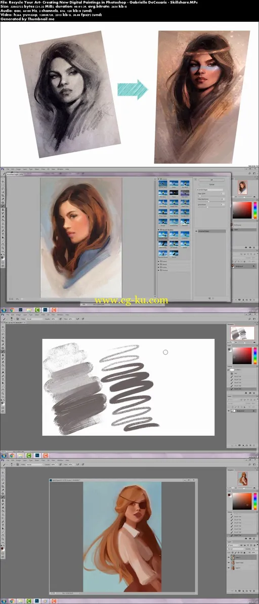 Recycle Your Art: Creating New Digital Paintings in Photoshop的图片2