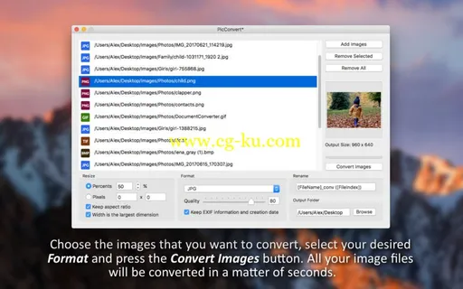 PicConvert v1.1 MaCOSX的图片1