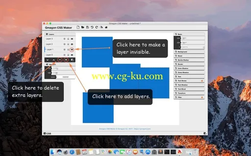 Gmagon CSS Maker 2.0  MacOSX的图片1