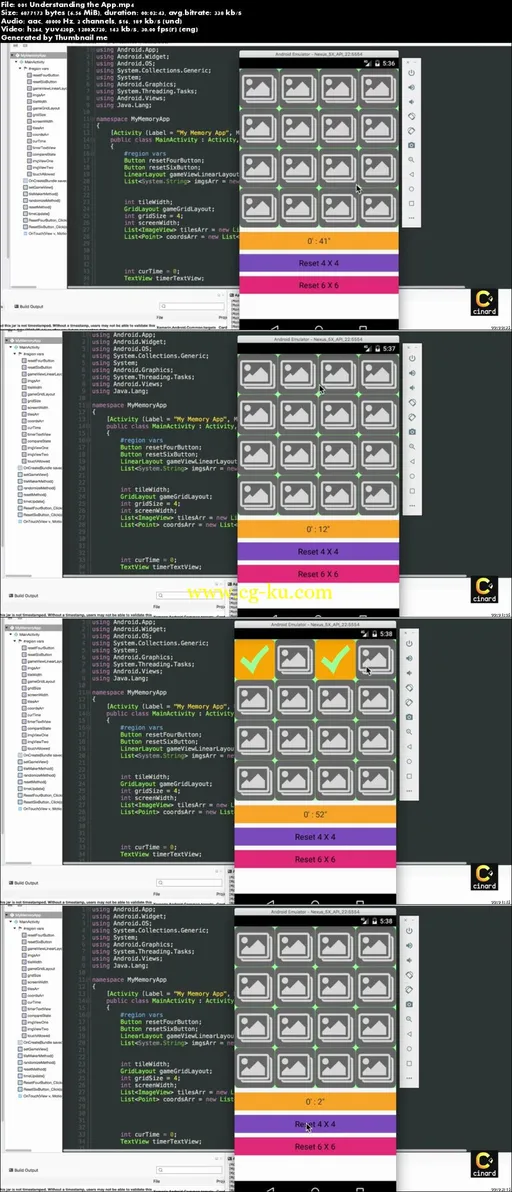 Xamarin Native Android Puzzle Game with C#的图片2