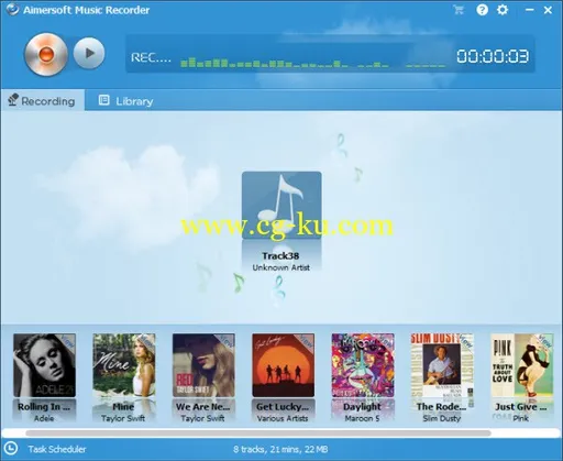 Aimersoft Music Recorder 1.0.1.0的图片1