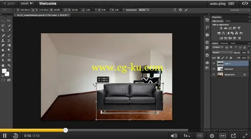 Lynda – Photoshop for Interior Design: Living Room Composite with William Everhart的图片2