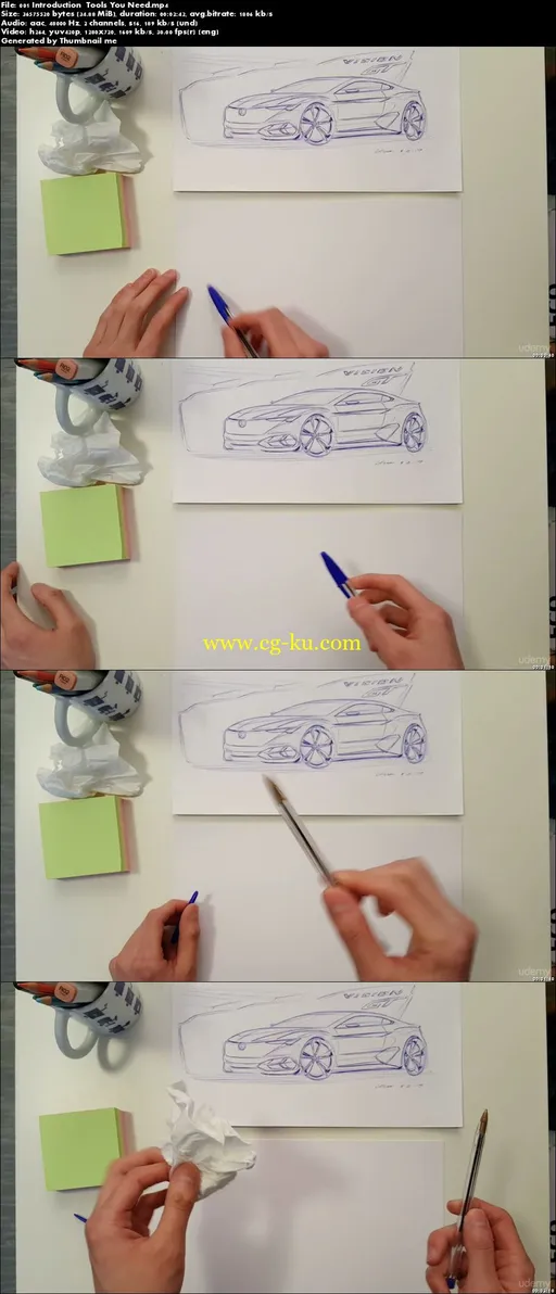 How to Sketch, Draw, Design Cars Like a Pro in 3D的图片2