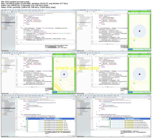 Lynda – Advanced iOS App Development: MapKit & Core Location的图片2