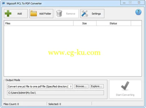 Mgosoft PCL To PDF Converter 11.6.5 + Portable的图片1