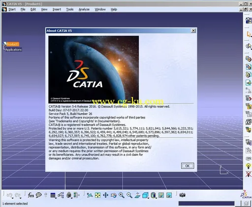 DS Catia-Delmia-Enovia V5-6R2016 SP5 Update的图片1