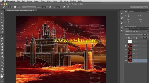Digital Matte Painting: 2 Perspective的图片1