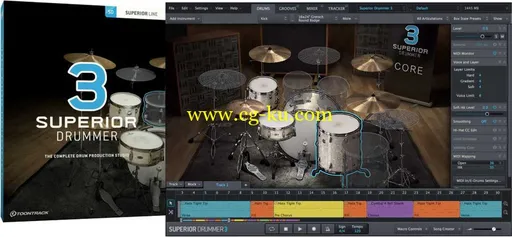 Toontrack Superior Drummer 3 Factory Content: Room Mics 2的图片1