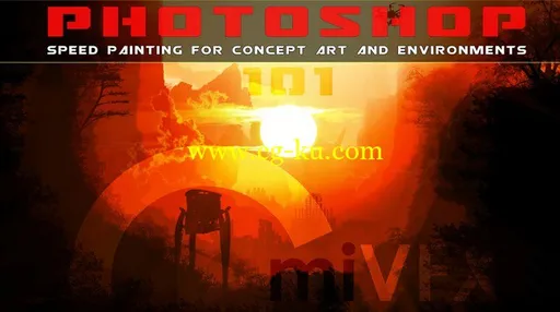 cmiVFX – Photoshop Speed Painting for Concept Art and Environements的图片1