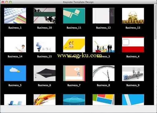 Keynote Template Design 1.3 Retail MacOSX的图片1