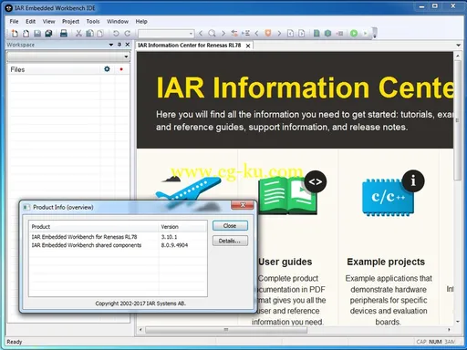 IAR Embedded Workbench for RL78 version 3.10.1的图片2