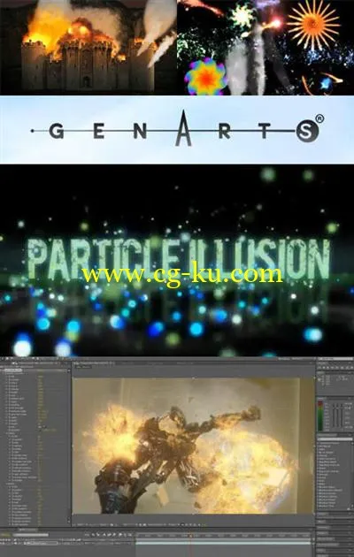 Genarts particleillusion v1.0.41 For Adobe After Effects Cc MacOSX的图片1