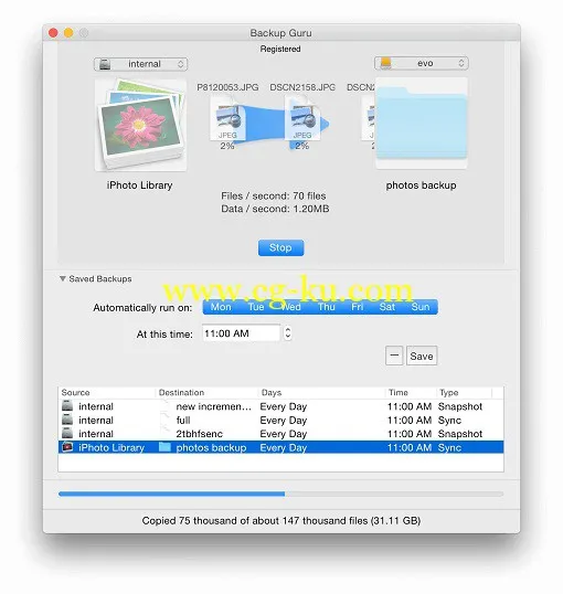 Mac Backup Guru 6.5 MacOSX的图片1
