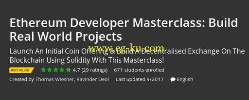 Ethereum Developer Masterclass: Build Real World Projects的图片2