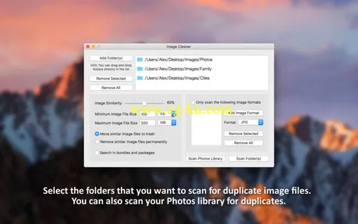 Image Cleaner v1.1 MacOSX的图片1
