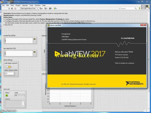 LabVIEW 2017 Analytics and Machine Learning Toolkit的图片2
