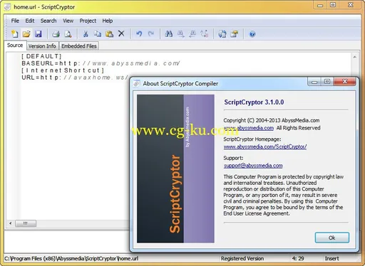 Abyssmedia ScriptCryptor 3.1.2.0的图片2