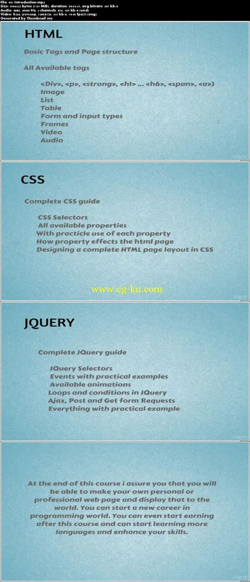 All in one HTML CSS and JQuery的图片2