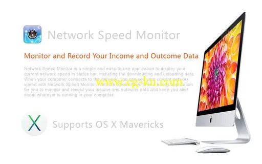 Network Speed Monitor 2.4 MacOSX的图片1