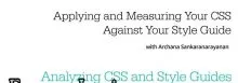O’Reilly – Applying and Measuring Your CSS Against Your Style Guide的图片1
